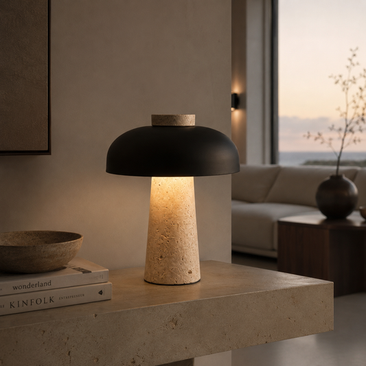NOIR 洞石檯燈