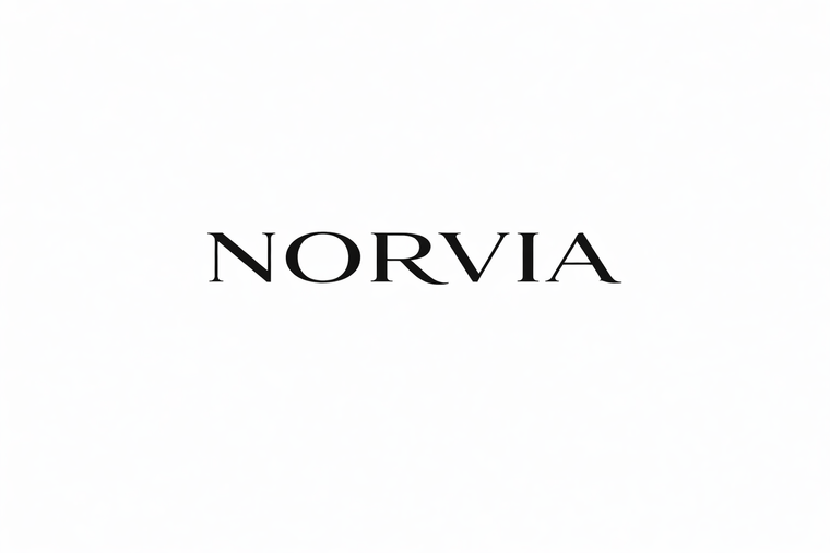 Norvia 品牌標誌 — 北歐設計燈具品牌